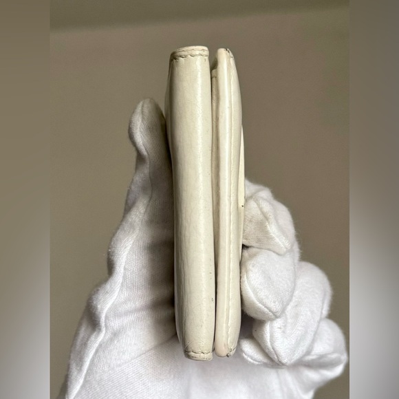 Balenciaga White Cream Envelope Card Holder Wallet - Picture 4 of 16